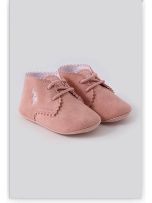 U.s. Polo Assn. Kız Bebek Ilk Adım Ayakkabı 17-19 Numara Pembe