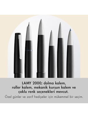 Nexa Lamy 2000 Mat Siyah Dolmakalem 01