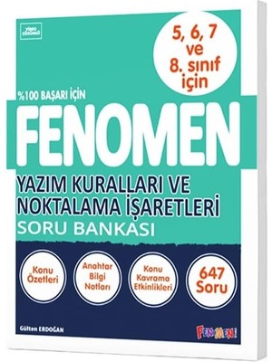 Liora Fenomen Yazım Kuralları ve Noktalama Işaretleri Soru Bankası (5-6-7-8. Sınıflar Için)