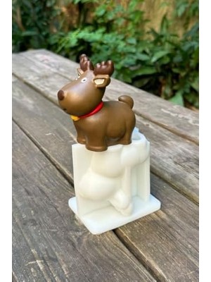 Nexa 3D Christmas Geyik Silikon Mum Kalıbı