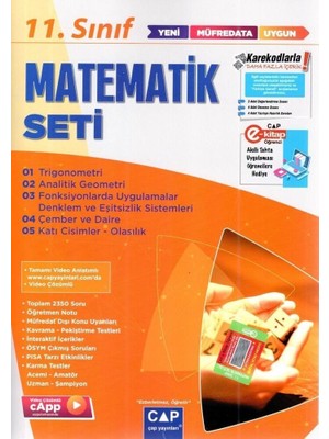 Liora 11. Sınıf Matematik Anadolu Seti