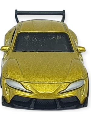 Aesco Çek Bırak Metal Küçük Arabalar 8 cm - 6411A-13 - Altın (Lisinya)
