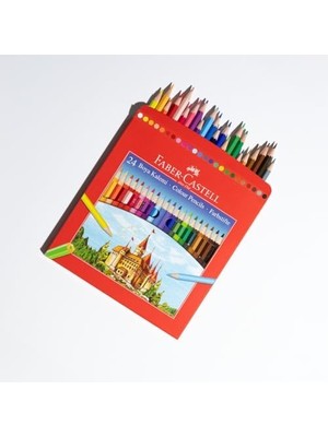 Nexa Karton Kutu Boya Kalemi, 24 Renk, Yumuşak ve Canlı Renkler, Kolay Açılır, Kırılmaya Dayanıklı Uçlar, Uç Kırılmasına Karşı Dayanıklılığı Artıran Özel Yapıştırma Sistemi