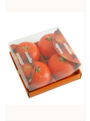 Zero Land Matrixzn Portakal Mum 4 Adet - Turuncu