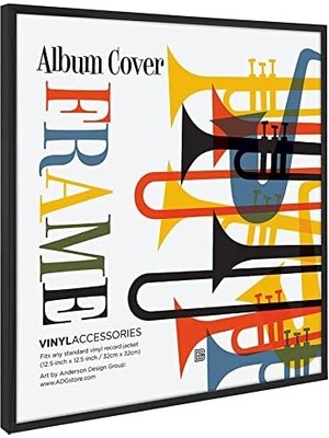 Nexa 12,5 x 12,5 Albüm Çerçevesi Parlak Pleksiglas ve Şık Minimalist Tasarımlı - Duvara Monte - Asma Donanımı Dahil