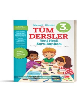 Liora 3. Sınıf Tüm Dersler Yeni Nesil Soru Bankası