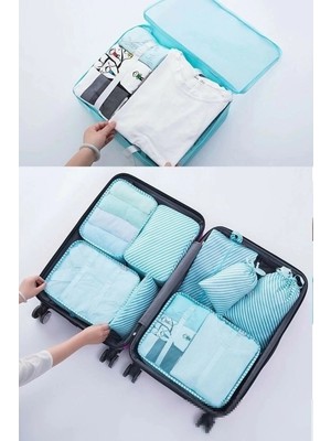 Aesco Bebek Anne Hastane Çantası Düzenleyici Organizer 6 Parça Set - Lisinya