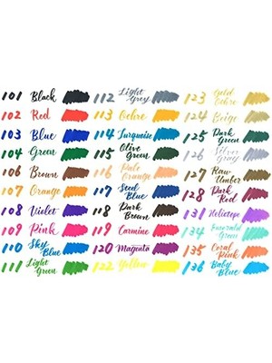 Liora Brush Sing Pen Çift Taraflı Fırça Uçlu Kalem Toprak