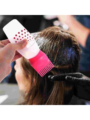 Aesco Hazneli Saç Boyama Aparatı-Taraklı Saç Bakımı Krem - Saç Yağı Uygulama Aparatı - Lisinya