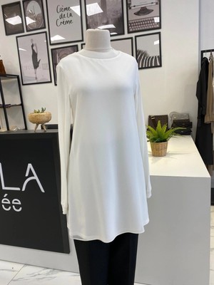 Qmash Prive Uzun Kol Şifon Detaylı