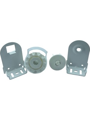 MorPerde 38 Lik Redüktörlü Krem Şeffaf Zincir Mekanizmalı ve Metal Ayaklı Takım