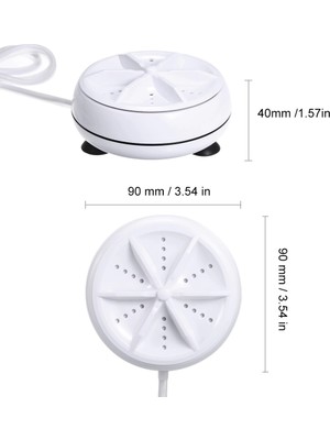 Aesco Mini  Portatif Çamaşır Makinesi - Lisinya