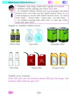 Liora 4. Sınıf Güm Güm Tüm Dersler Başarı Defterim Matematik - Türkçe - Fen Bilimleri - Sosyal Bilgiler