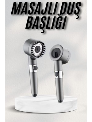 Aesco Yeni Masaj Etkili Nesil Filtreli  Duş Başlığı Fıskiyesi Duş Banyo - Lisinya