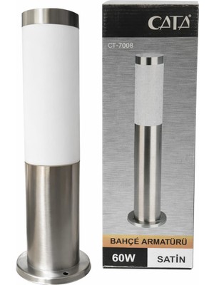 Cata 60W Satin Bahçe Armatürü
