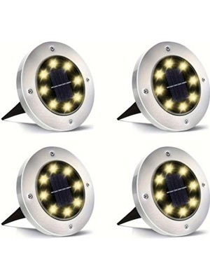 Liora 4'lü Solar Enerjili Bahçe Işıklandırmak Için Lamba Dış Mekan Işık Uygun Güneş Enerjili Aydınlatma Piknik Kamp Tatil Için Bahçe,, Havuz Kenarı Aydınlatması | SL-600