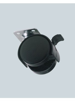 Aesco 4 cm Kilitli Döner Ayak 4 Adet Sehpa ve Mobilya Ayağı - Lisinya