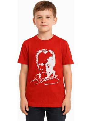 Monox Çocuk Unisex Atatürk Baskılı Tişort