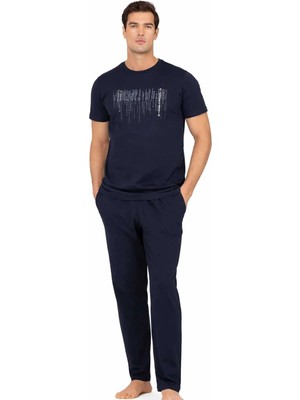Pierre Cardin Penye Kısakol Pijama Takım H-PC6125