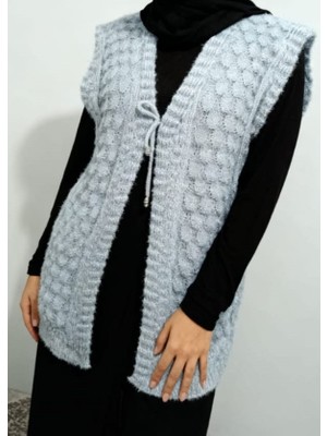 Polar Hissi Yumuşak Rahat Tesettür Yelek