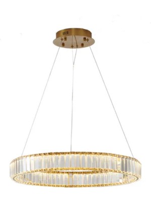 Ronisu Aydınlatma Katherina Kristal Taşlı LED Avize Ra-Avz- 6281-73-19