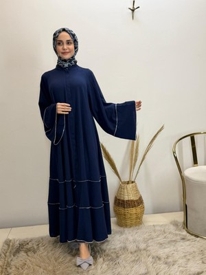 JOOQSTORE Fermuarlı Abaya