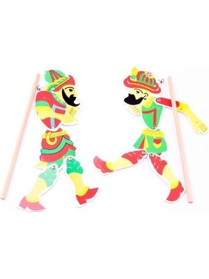 Nostaljik Lezzetler Hacivat ve Karagöz Oyun Seti