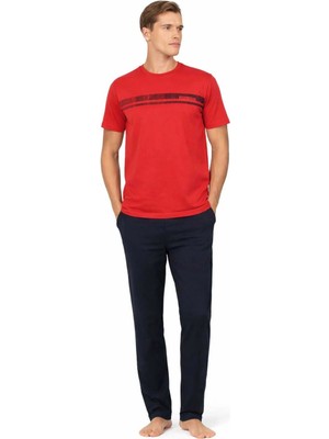 Pierre Cardin Penye Kısakol Pijama Takım H-PC6128