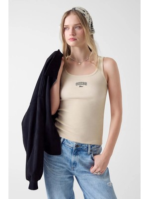 Guess Kadın Fitilli Askılı Top - Bej