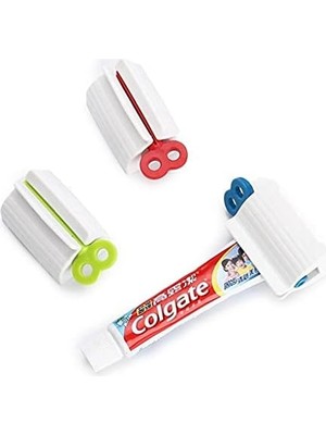 Velora Pratik Diş Macunu Sıkma Aparatı Çevirmeli Diş Macun Sıkacağı 2 Li