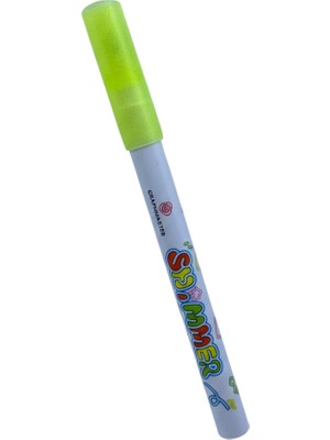 Elit Işıltılı Marker Neon Yeşil