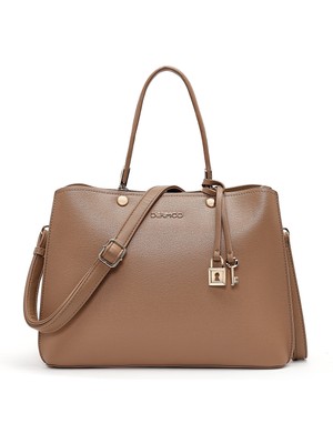 Derimod Kadın Vizon Uzun Askılı Klasik Kol Çantası 26PBD283618