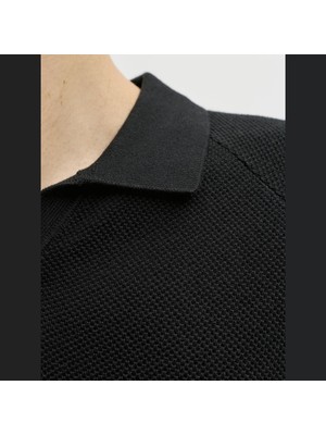 Jack & Jones Erkek Triko V Yaka Tisört- Hill