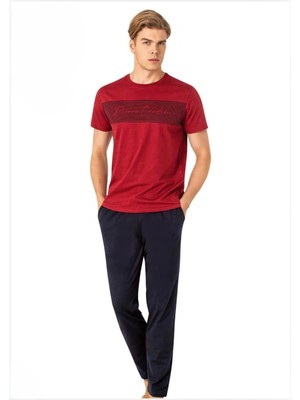 Pierre Cardin Penye Kısakol Pijama Takım H-PC6080