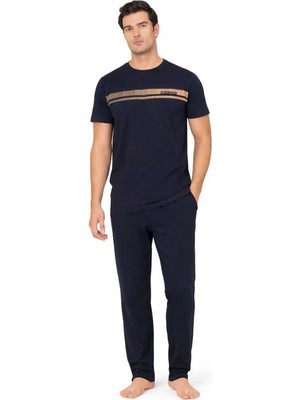 Pierre Cardin Penye Kısakol Pijama Takım H-PC6128