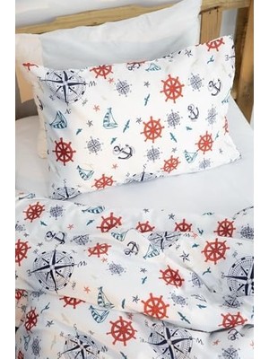 Velora Tek Kişilik Nevresim Seti - Lacivert