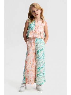 Nk Kız Çocuk Elsa Pantolon 4-8 Yaş Mint