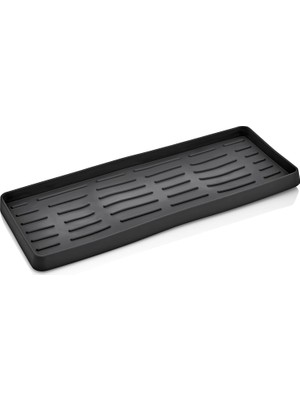 Velora Silikon Sabunluk Organizer, Sabunluk Altlığı, Sıvı Sabun Standı 26X10 cm