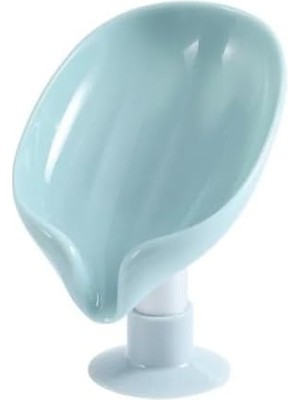 Velora Yaprak Sabunluk Yaprak Tasarımlı Vantuzlu Sabunluk.drenajlı Sabunluk.