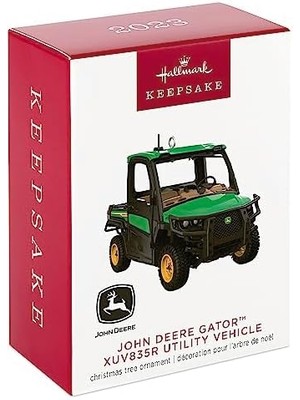 Velora Keepsake Süsü 2023, Deere XUV835R Yardımcı Araç Metal, Araba Koleksiyonerleri Için Hediyeler,