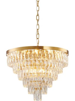 Ronisu Aydınlatma Bendigo Kristal Taşlı Avize Ra-Avz- 3906-27-54