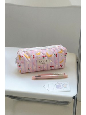 Bahels Kruvasan Kalemlik Kalem Kutusu Kalem Çantası