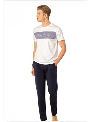 Pierre Cardin Penye Kısakol Pijama Takım H-PC6080