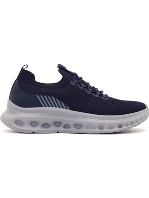 Derimod Zero Erkek Lacivert Kalın Tabanlı Kumaş Sneaker 26SFD69176F