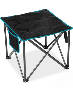 Fundango Cozy Stool Plus Ultra Konforlu Destekli Katlanır Tabure Black