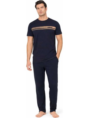 Pierre Cardin Penye Kısakol Pijama Takım H-PC6128