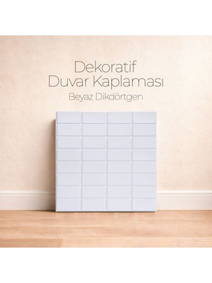 Brano 30X30 cm Kendinden Yapışkanlı Mutfak,banyo,tezgah Arası Kaplama (8 Adet)