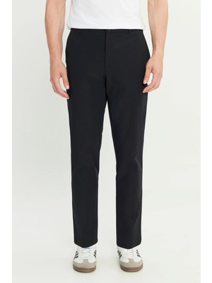 Wrangler W2510796001 Siyah Erkek Regular Fit Lastikli Bel Düz Paça Chino Pantolon