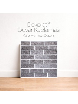 Brano 30X30 cm Kendinden Yapışkanlı Mutfak,banyo,tezgah Arası Kaplama (8 Adet)