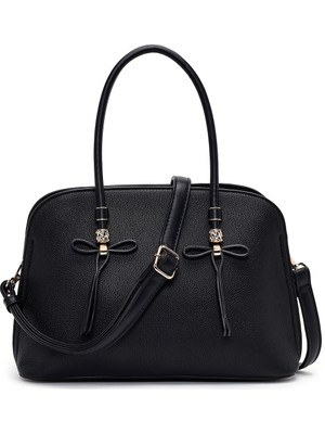 Derimod Kadın Siyah Uzun Askılı Klasik Kol Çantası 26PBD2837FT